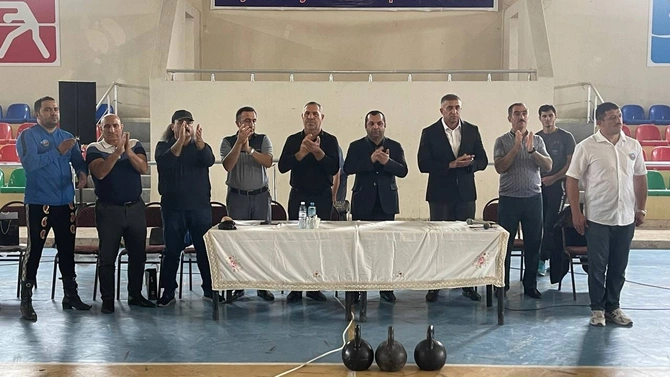 Yaşar Cavadovun xatirəsinə həsr olunmuş güləş üzrə açıq rayon birinciliyi keçirildi — FOTOLAR