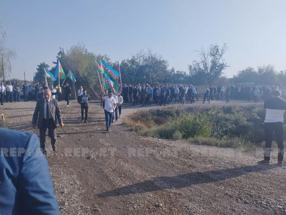 Şəhid hərbi qulluqçu Elmi Səmədovun dəfn mərasimi keçirilib — FOTOLAR