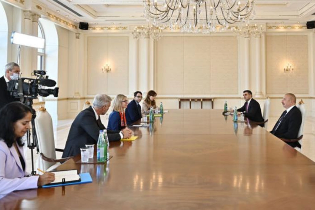 Prezident Dünya Bankının Avropa və Mərkəzi Asiya üzrə regional vitse-prezidentini qəbul edib