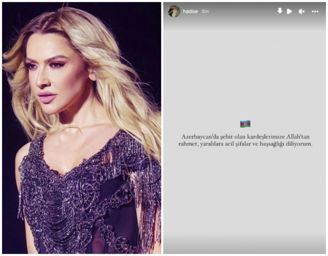 Türkiyəli məşhurlardan AZƏRBAYCANA BAŞSAĞLIĞI — FOTO Türkiyəli məşhurlardan AZƏRBAYCANA BAŞSAĞLIĞI — FOTO