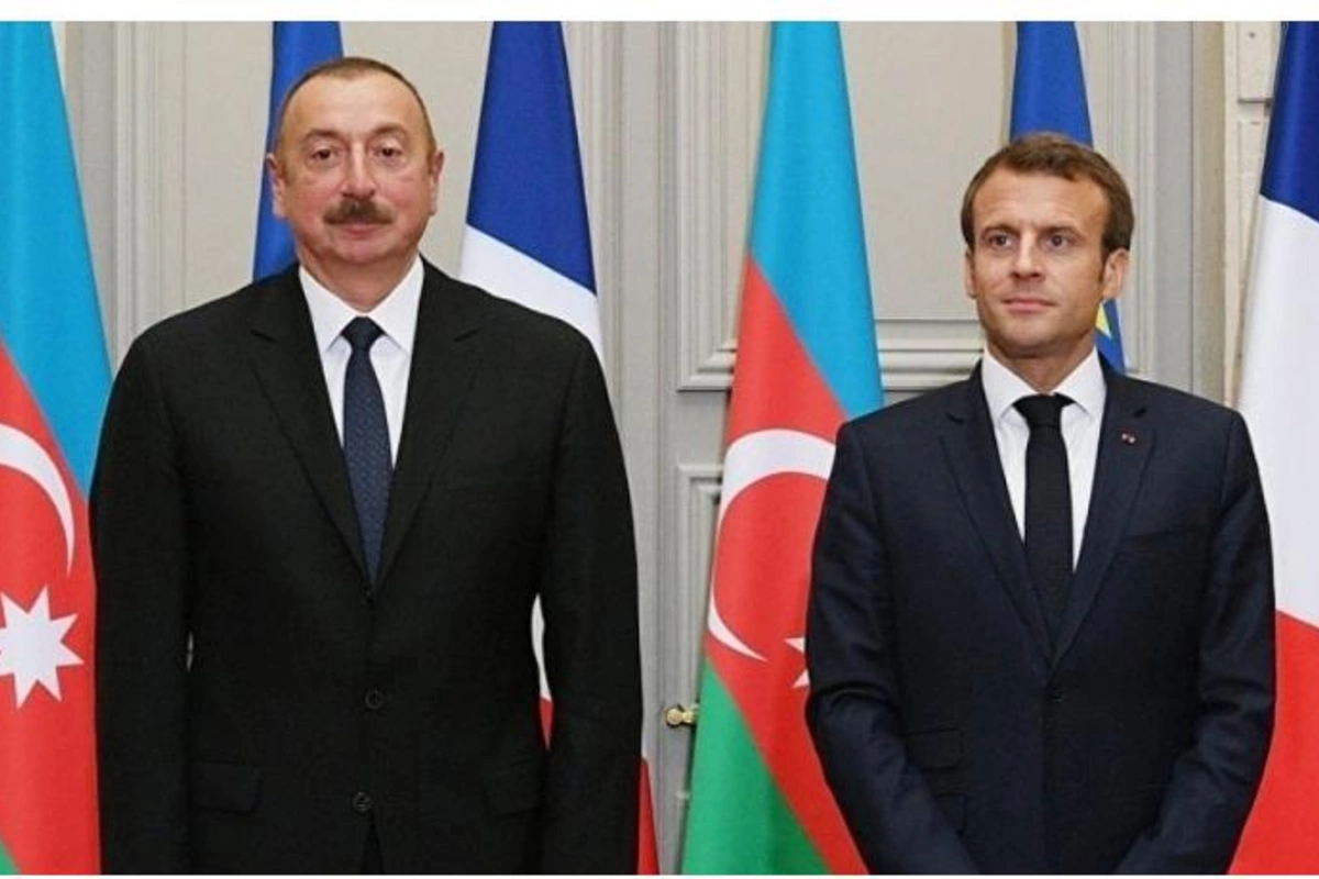 Emmanuel Makron Prezident İlham Əliyevə zəng edib