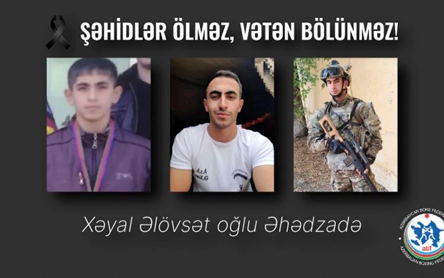 Şəhid olanlar arasında Azərbaycan boksçusu da var — FOTO Şəhid olanlar arasında Azərbaycan boksçusu da var — FOTO