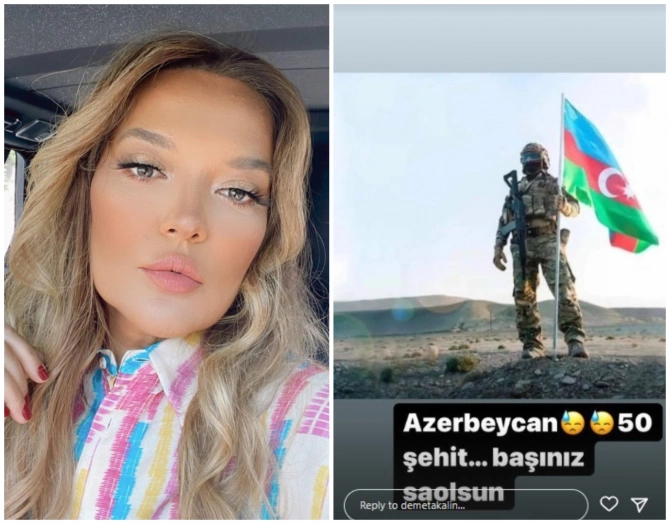 Türkiyəli məşhurlardan AZƏRBAYCANA BAŞSAĞLIĞI — FOTO Türkiyəli məşhurlardan AZƏRBAYCANA BAŞSAĞLIĞI — FOTO