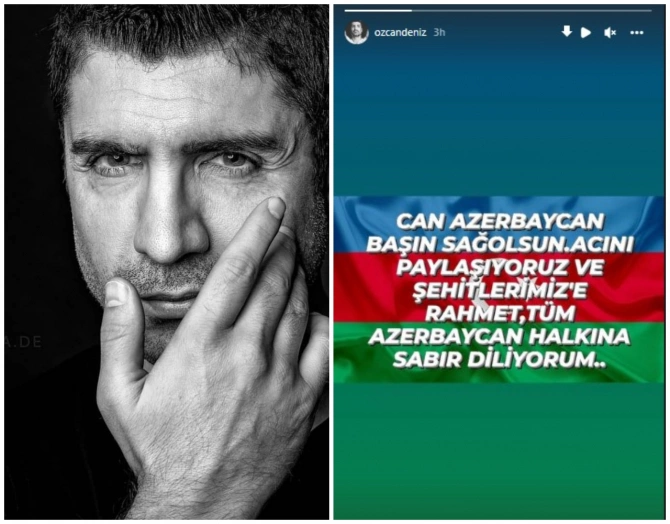 Türkiyəli məşhurlardan AZƏRBAYCANA BAŞSAĞLIĞI — FOTO Türkiyəli məşhurlardan AZƏRBAYCANA BAŞSAĞLIĞI — FOTO