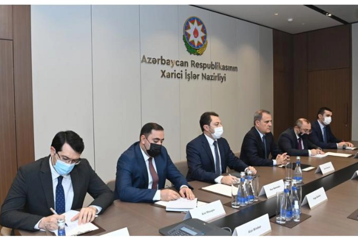 Ceyhun Bayramov ABŞ Dövlət Departamentinin müşaviri ilə görüşüb — FOTO