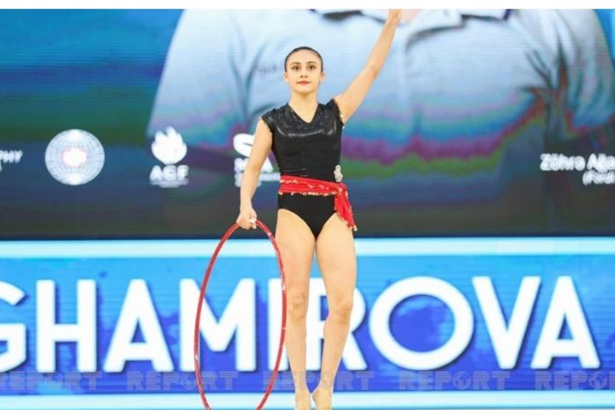 Dünya çempionatı: Azərbaycanın bədii gimnastı altıncı yeri tutub