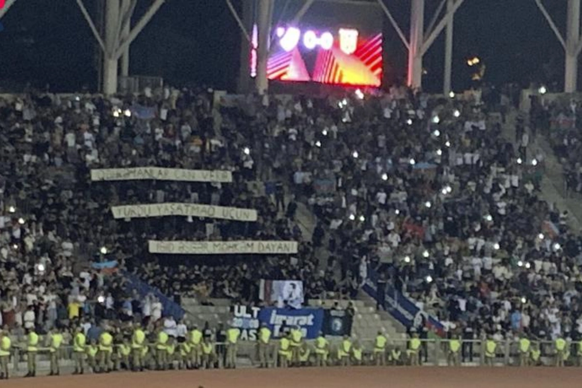 “Qarabağ”ın oyununda şəhidlərimiz üçün sükut... — VİDEO