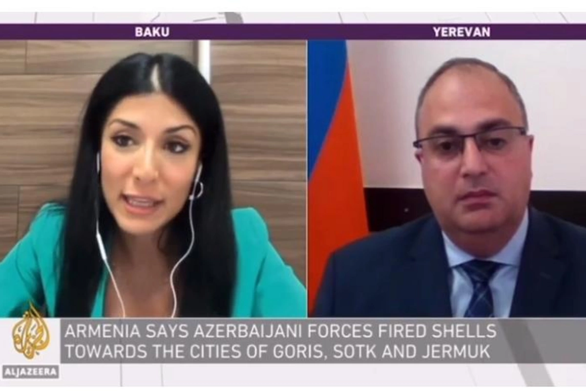 Azərbaycanlı deputat “Əl Cəzirə” telekanalında erməni həmkarını belə SUSDURDU — VİDEO