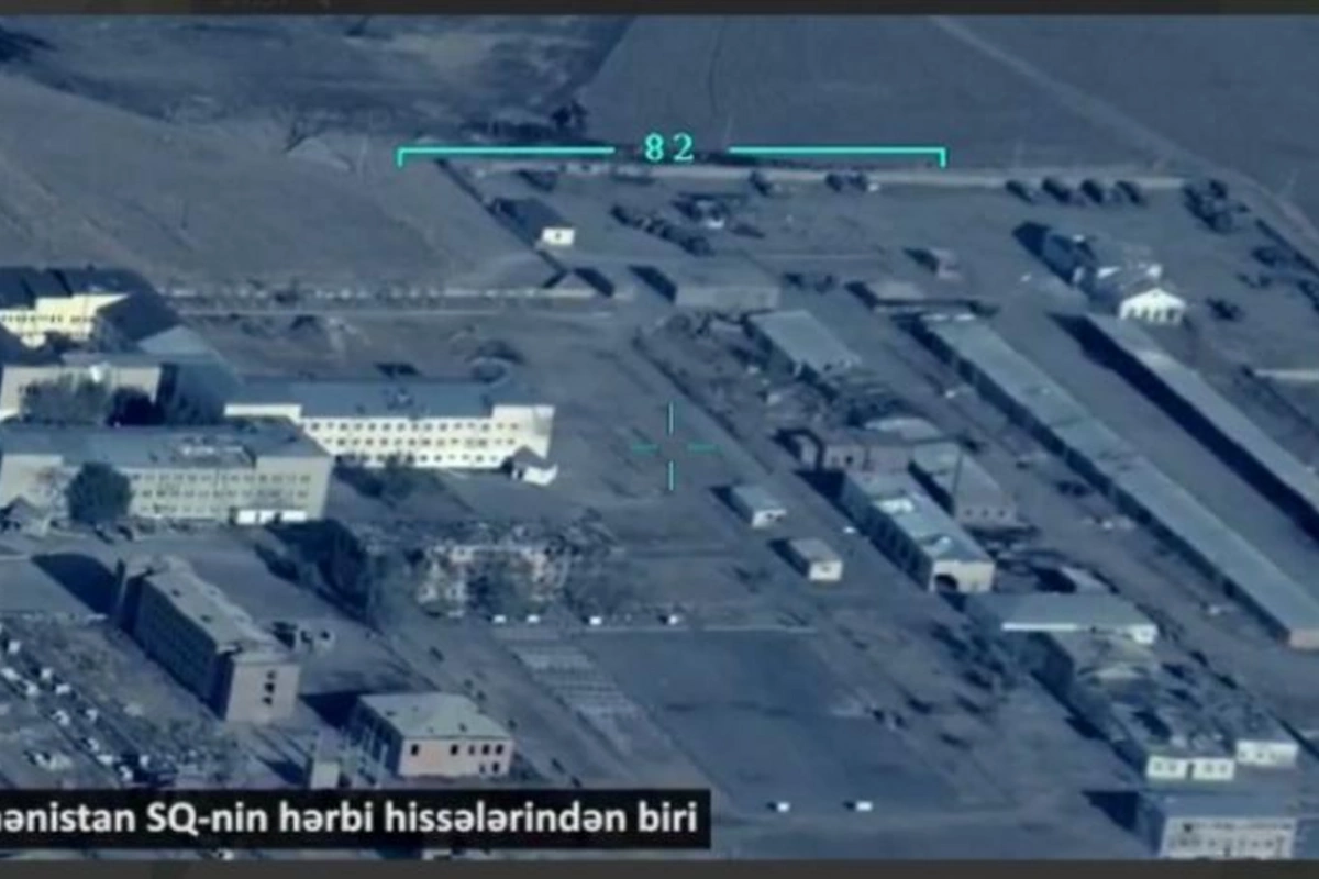 Ermənistanın darmadağın edilmiş hərbi hissəsindən VİDEO
