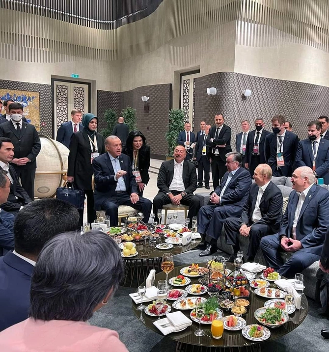 Prezidentlərin fotosu gündəm oldu — FOTOLAR