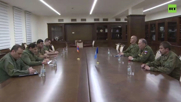 KTMT-nin əməliyyat qrupu Ermənistanda — FOTO