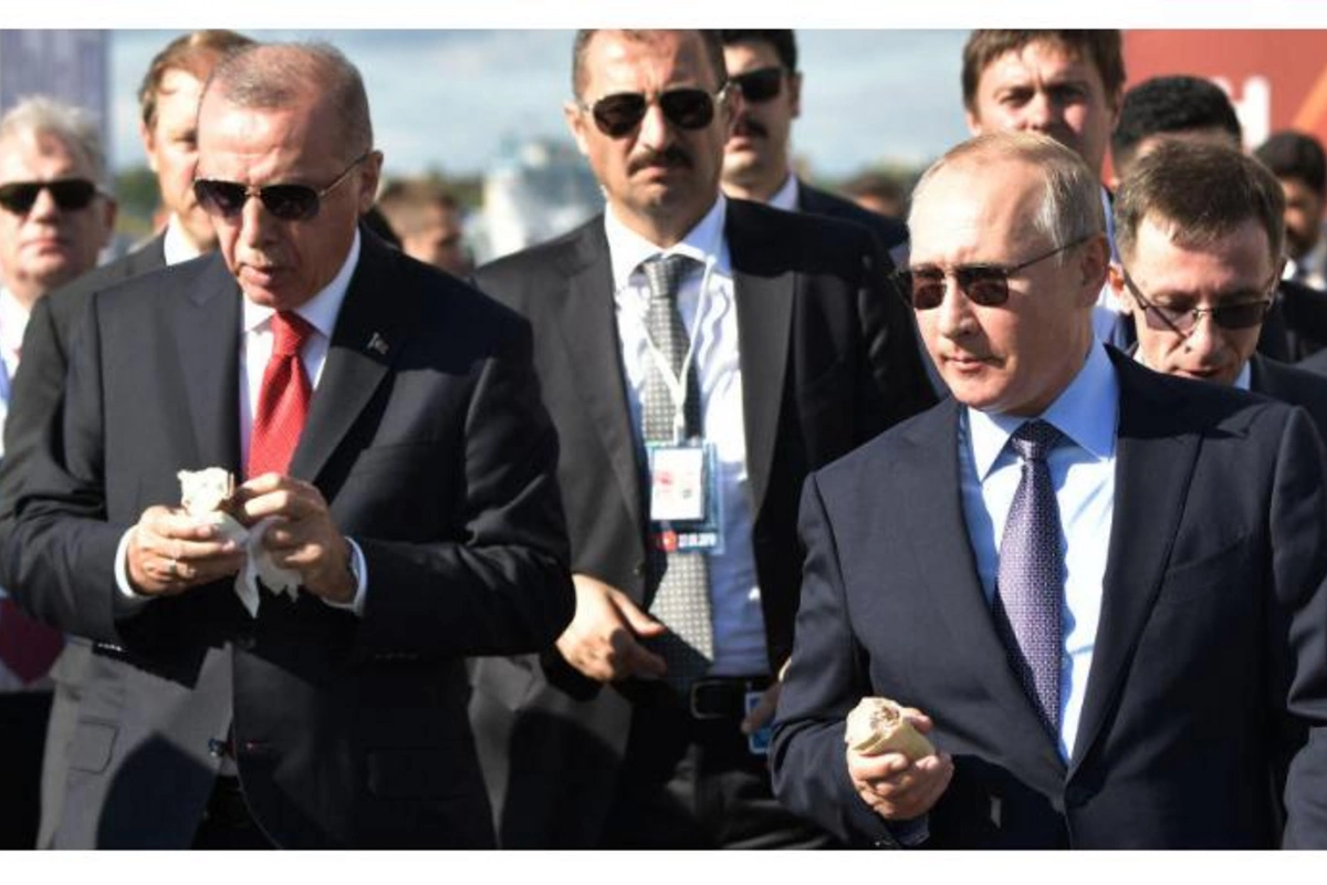 Putin Ərdoğanın sözçüsünü belə təqlid etdi — VİDEO