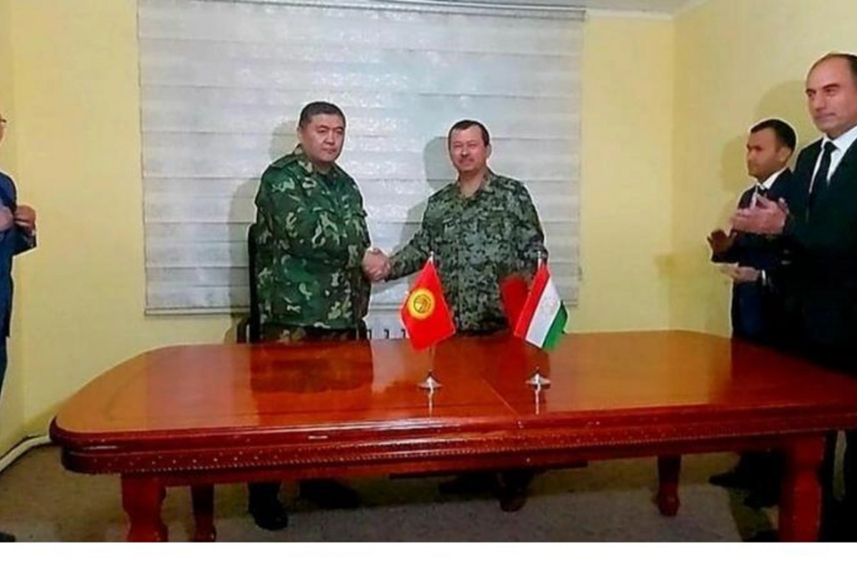 Tacikistan və Qırğızıstan qoşunların sərhəddən çıxarılmasına dair protokol imzalayıb