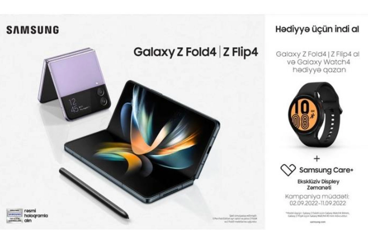 Samsung-un yeni devaysları üçün satışlar başladı: 9 sentyabra qədər hədiyyələr ilə