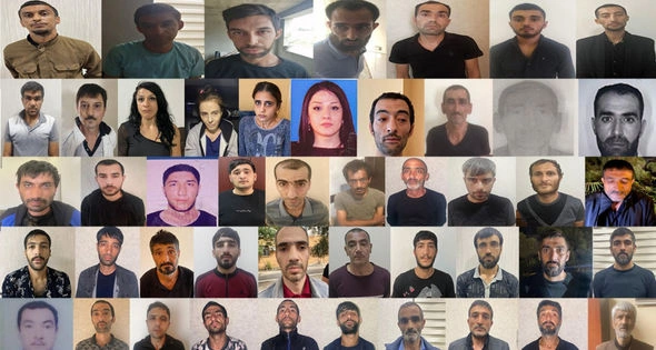 Bakının altı qəsəbəsində əməliyyat: 47 nəfər saxlanılıb — FOTO/VİDEO Bakının altı qəsəbəsində əməliyyat: 47 nəfər saxlanılıb — FOTO/VİDEO