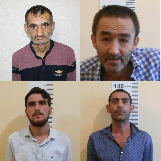 Ağdaşda narkotik və oğurluq cinayətlərində şübhəli bilinən 4 nəfər tutulub — FOTO