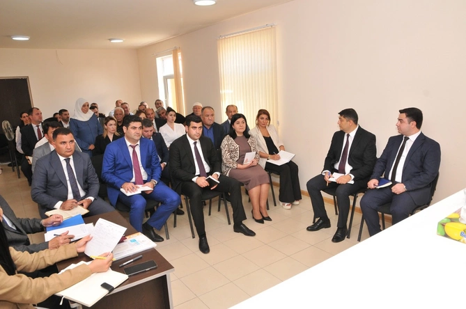 Abşeronda növbəti vətəndaş qəbulları keçirilib — FOTOLAR
