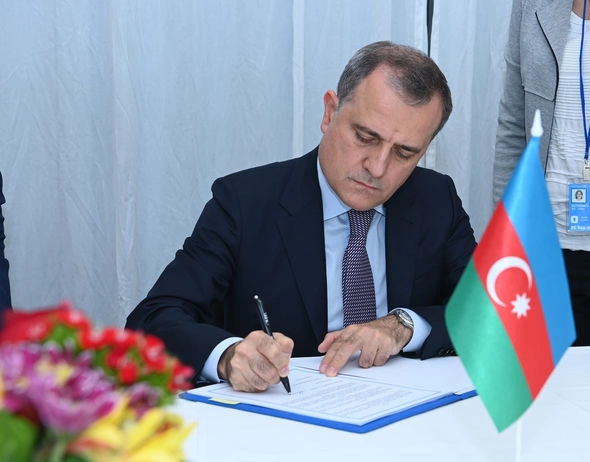 Ceyhun Bayramov GUAM Xarici İşlər Nazirləri Şurasının 39-cu iclasında iştirak etdi — FOTO