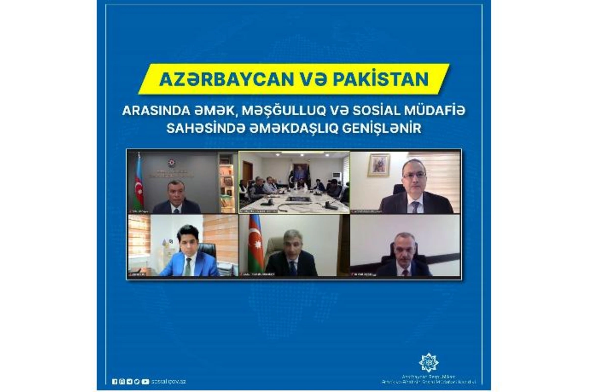 Azərbaycan və Pakistan arasında əmək, məşğulluq və sosial müdafiə sahəsində əməkdaşlıq genişlənir