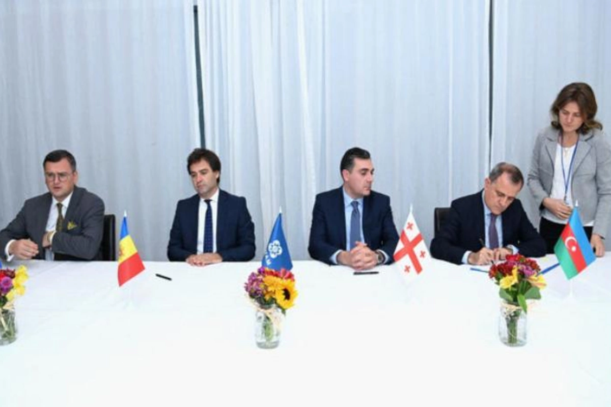 Ceyhun Bayramov GUAM Xarici İşlər Nazirləri Şurasının 39-cu iclasında iştirak etdi — FOTO