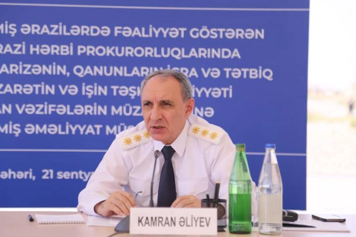 Baş prokuror Ağdamda əməliyyat müşavirəsi keçirir — FOTO