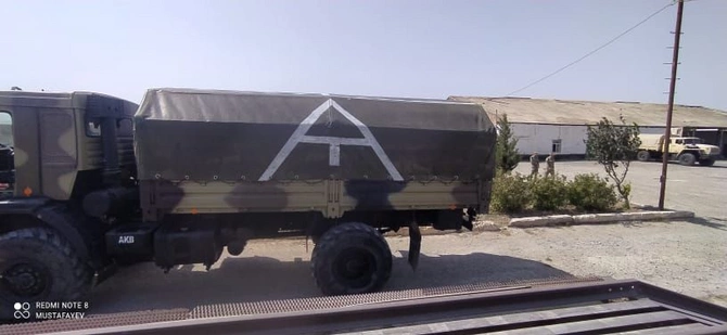 Azərbaycan Ordusuna aid maşın karvanında “Z” işarəsi nəyi bildirir? — AÇIQLAMA (FOTOLAR)