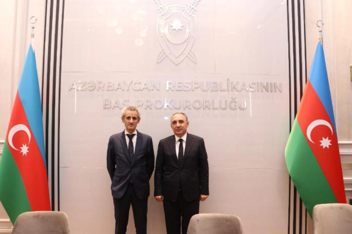 Baş prokuror Fransa səfiri ilə görüşdü — FOTO
