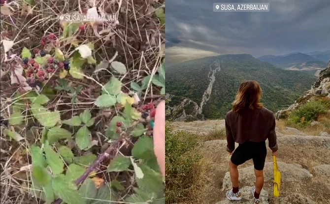 Məşhur yunan müğənni Şuşada — FOTOLAR