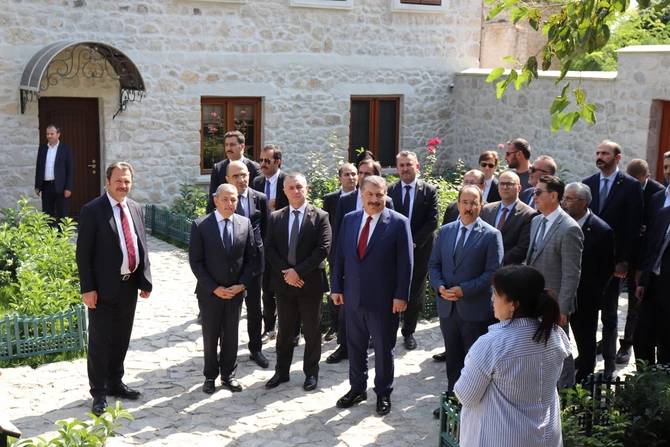 Türkiyənin səhiyyə naziri Şuşada — FOTOLAR