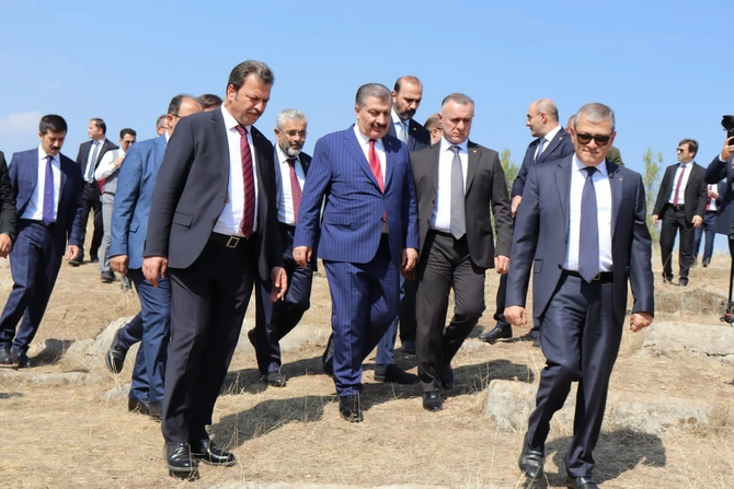 Türkiyənin səhiyyə naziri Şuşada — FOTOLAR