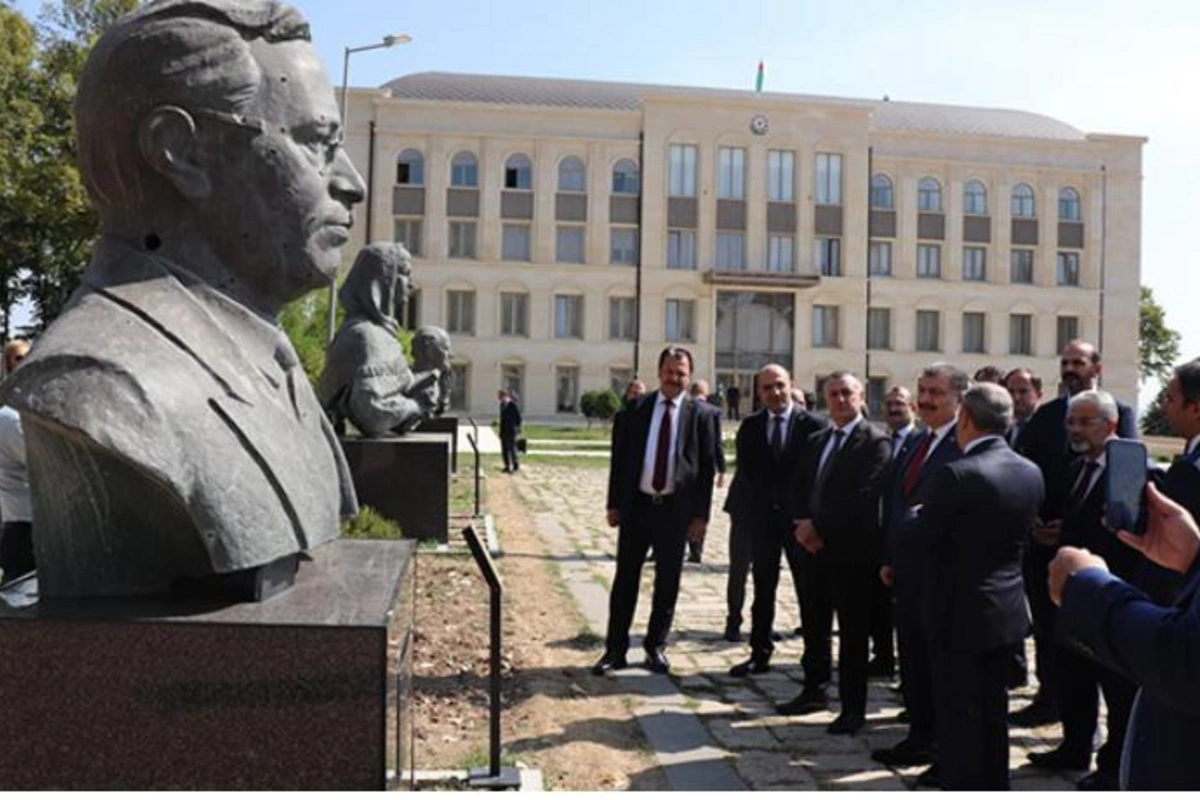 Türkiyənin səhiyyə naziri Şuşada — FOTOLAR