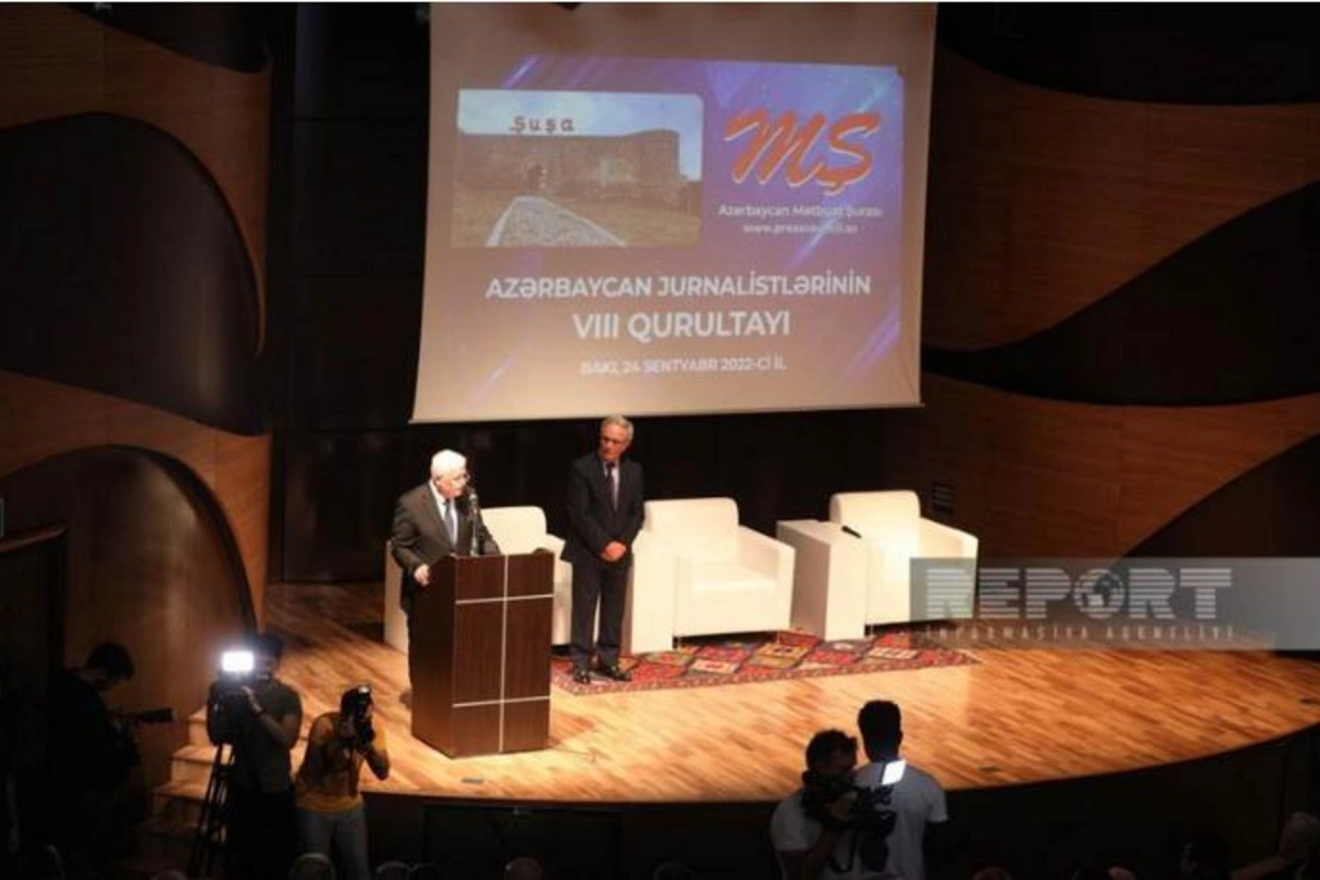 Jurnalistlərin VIII qurultayında Mətbuat Şurası İdarə Heyətinin yeni tərkibi formalaşdırılıb — YENİLƏNİB-7 (FOTO)