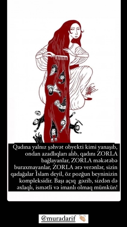 Murad Arif : Başıaçıq gəzib, sizdən də əxlaqlı və imanlı olmaq mümkündür — FOTO