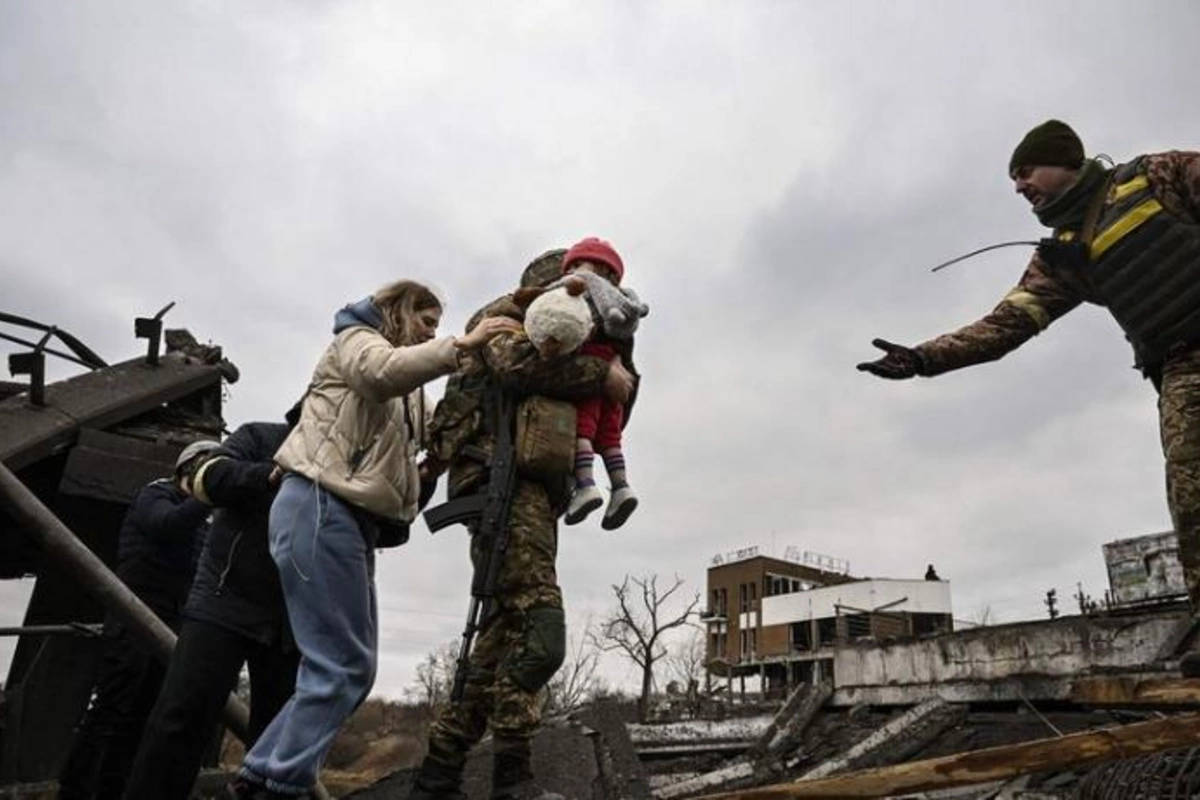 Ukrayna itirdiyi ərazisini Azərbaycan vasitəsilə necə tərk etmək barədə məlumat yayıb — FOTO