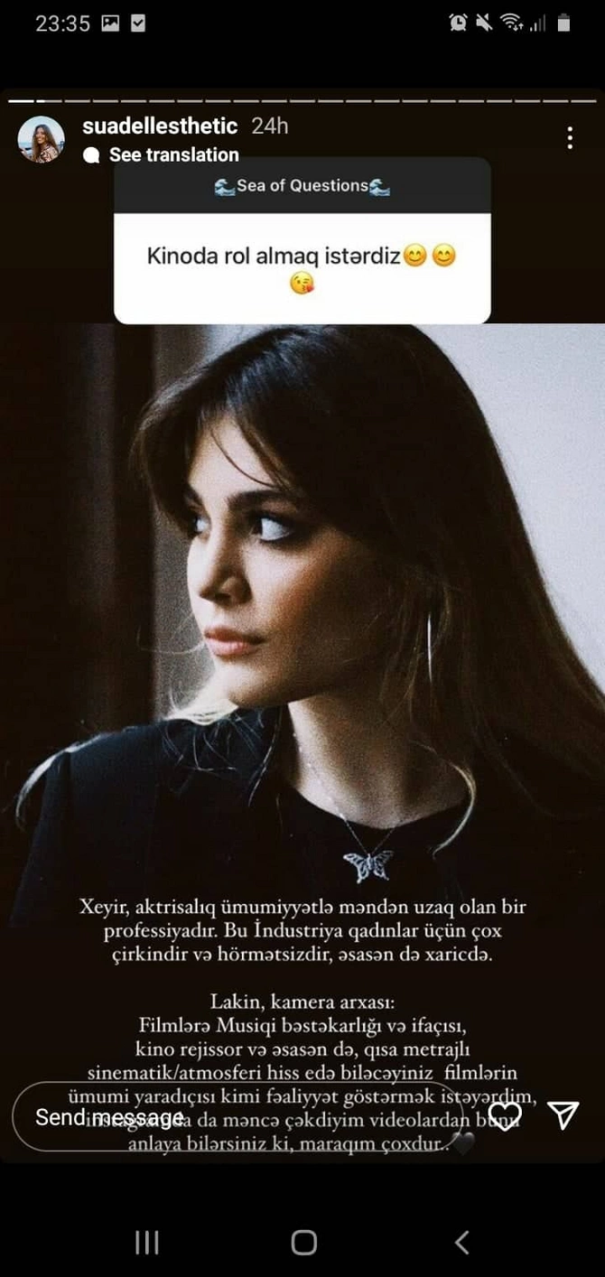 Van Dammın azərbaycanlı gəlini: Aktrisalıq çox çirkin və hörmətsiz sənətdir — FOTO Van Dammın azərbaycanlı gəlini: Aktrisalıq çox çirkin və hörmətsiz sənətdir — FOTO