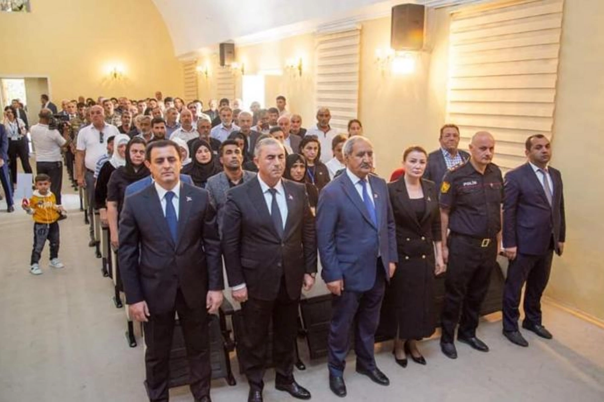 Vətən müharibəsi şəhidlərinin xatirəsi Salyanda anıldı — FOTOLAR