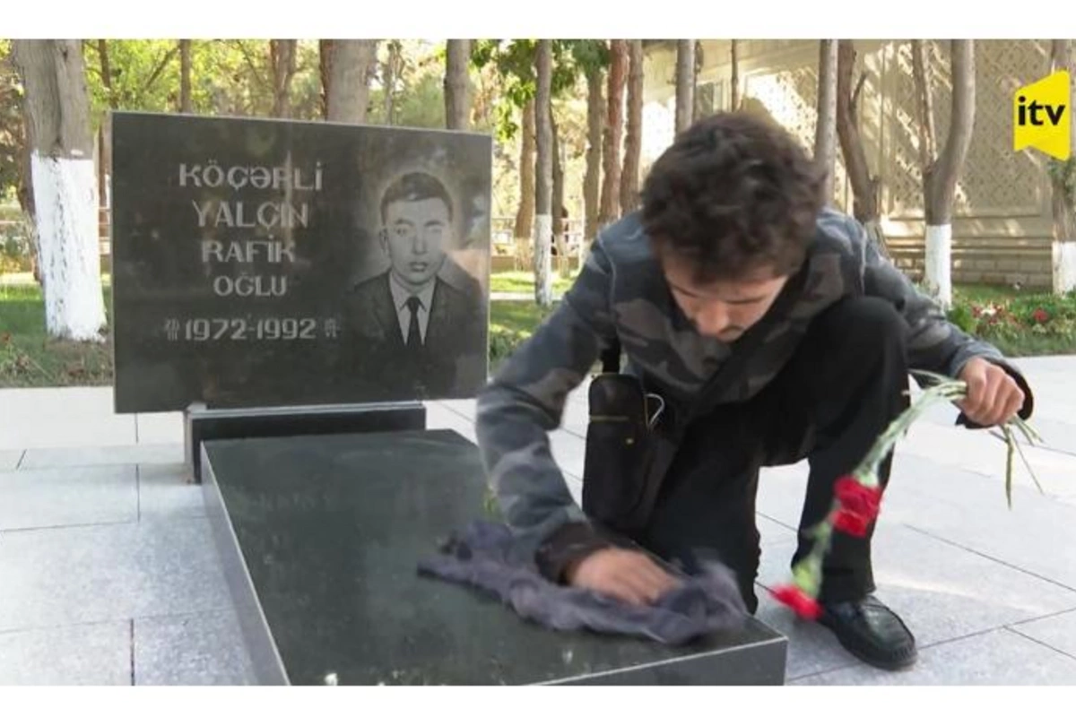 Şəhidlərin məzarlarını təmənnasız təmizləyən Sumqayıt sakini — VDİEO
