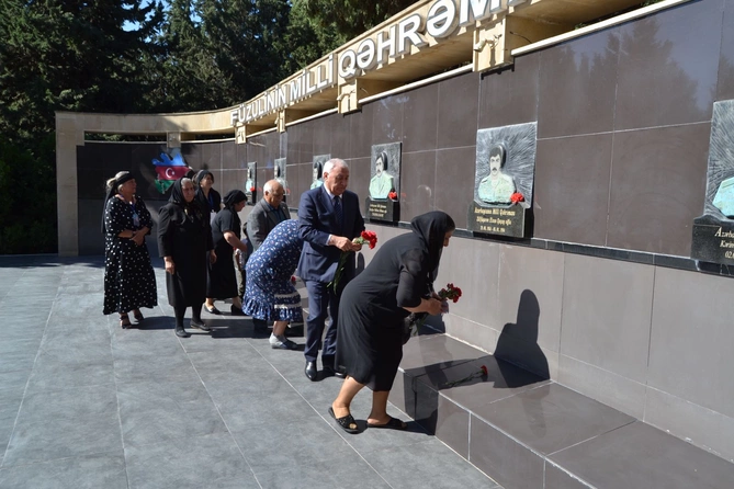 Füzulidə Anım Günü ilə bağlı tədbir keçirildi — FOTOLAR