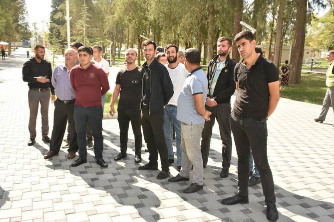 Həftənin ilk “Açıq mikrofon aksiyası Xaçmazda baş tutdu — FOTO