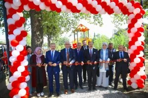 Türk Qızıl Aypara Cəmiyyəti ermənilərin hücumlarından zərər çəkmiş rayonlarda uşaq oyun meydançaları qurub — FOTO
