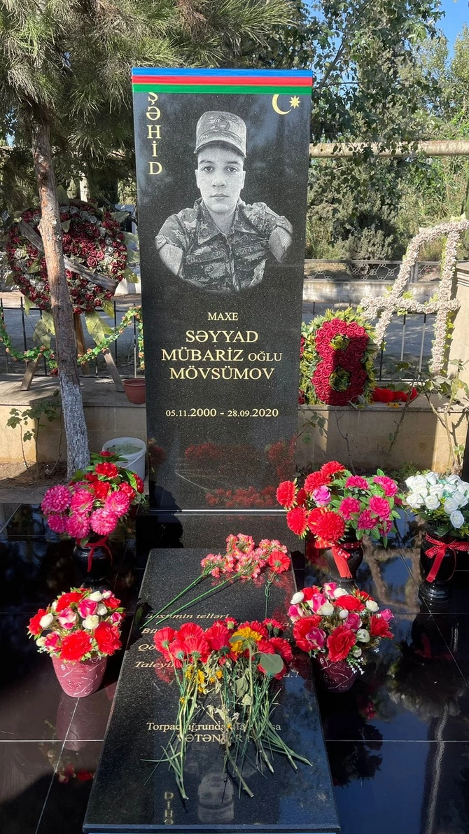 Salyanda şəhid Səyyad Mövsümov anıldı — FOTOLR
