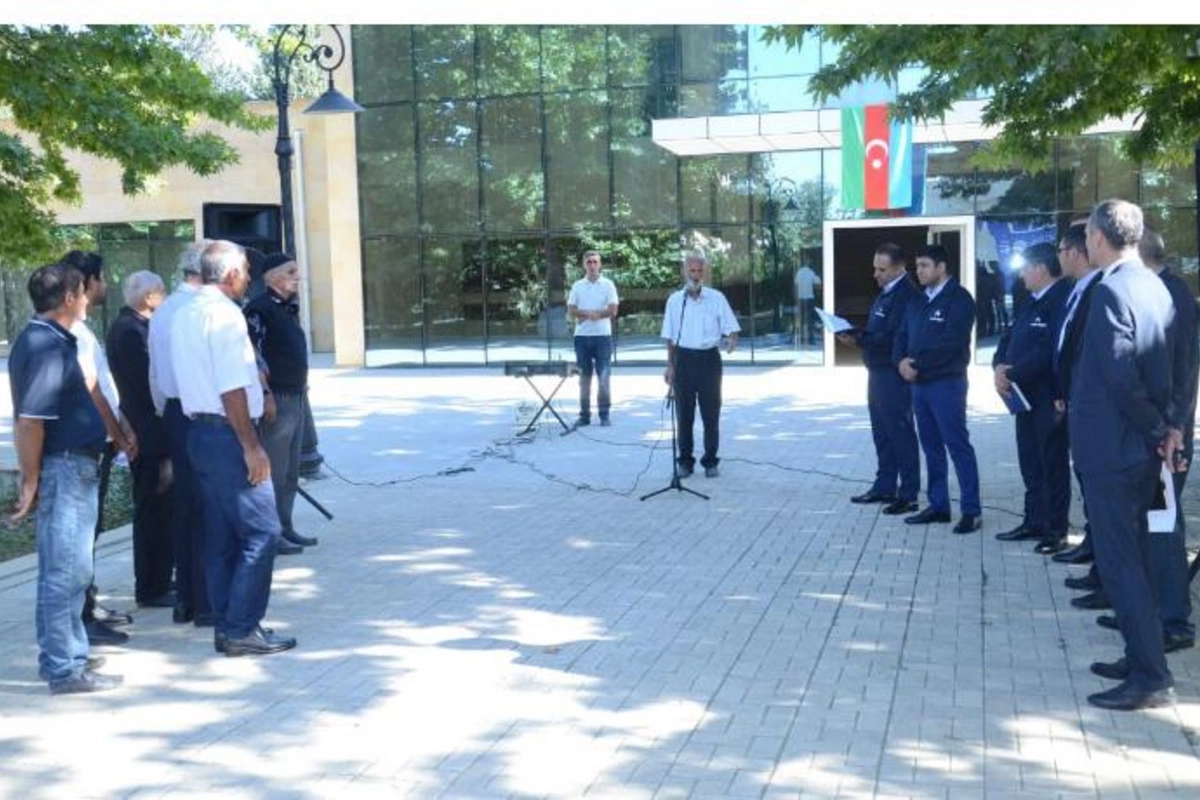 Şabranlıların qaz təchizatı ilə bağlı müraciəti — FOTOLAR