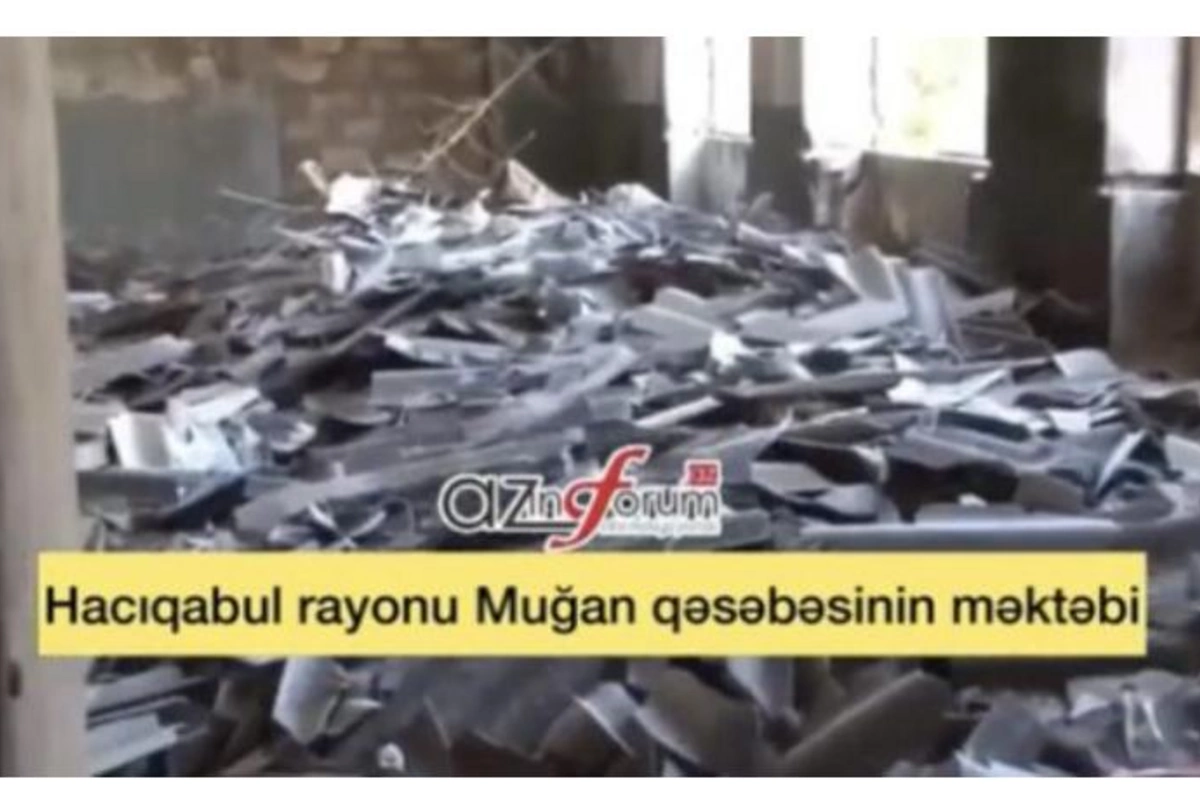 Hacıqabulda rəzalət — Muğan qəsəbəsindəki məktəbdə nə baş verir? + VİDEO