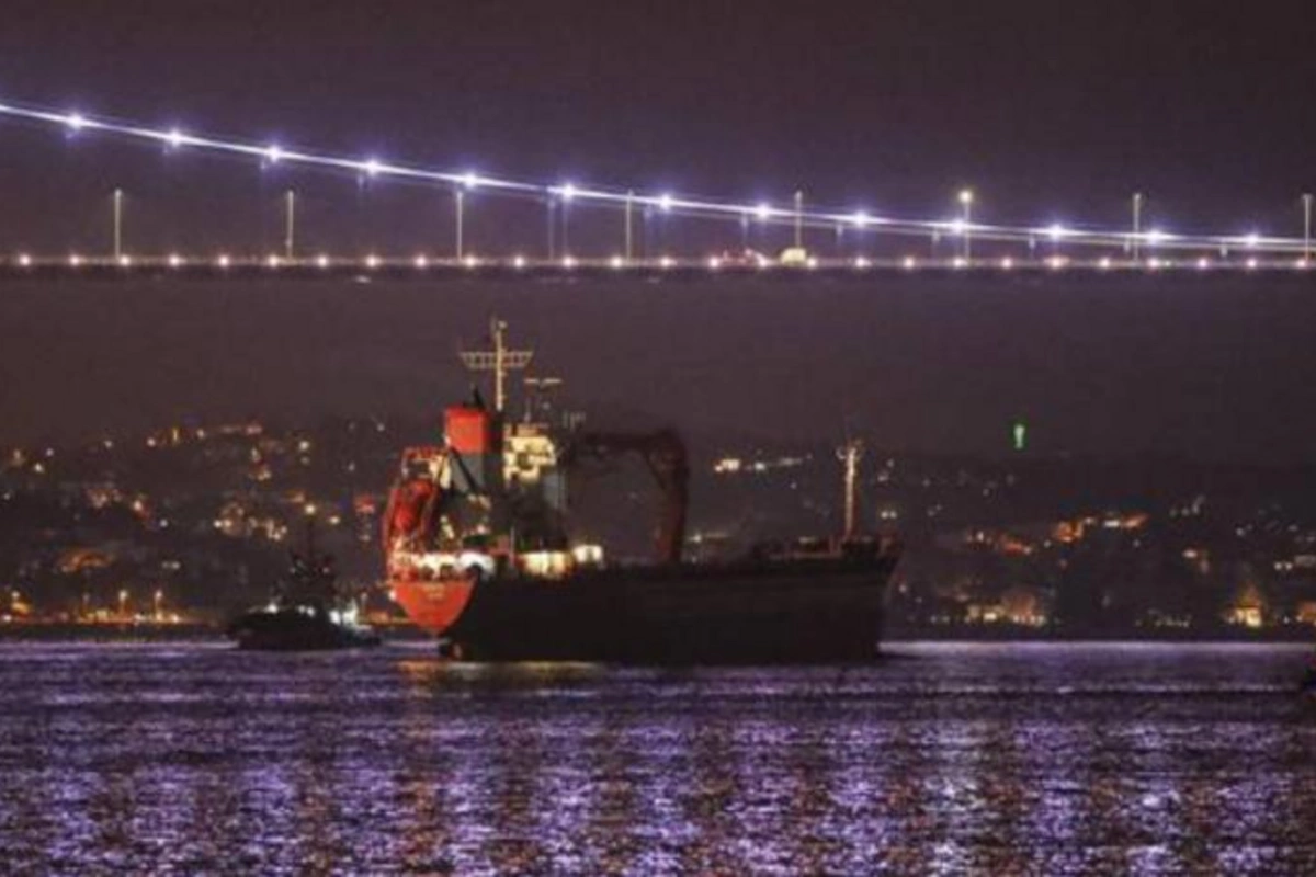 İstanbuldan Ukraynaya gedən gəmidə nasazlıq yarandı