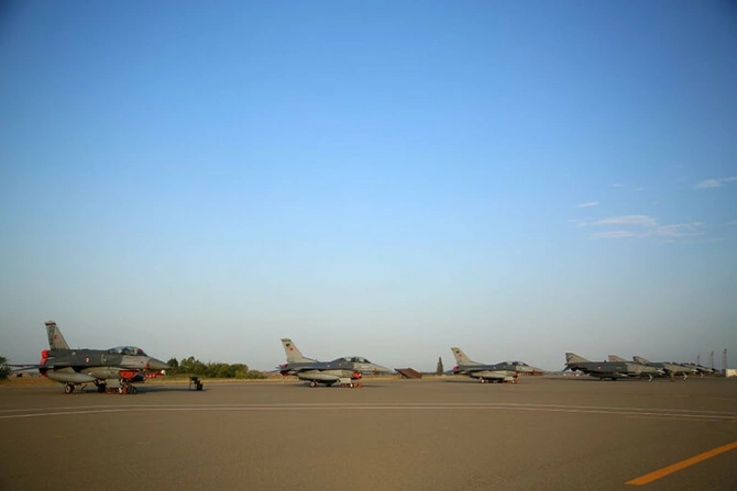 Türkiyənin “F-16” qırıcı təyyarələri Azərbaycana gəldi — FOTOLAR