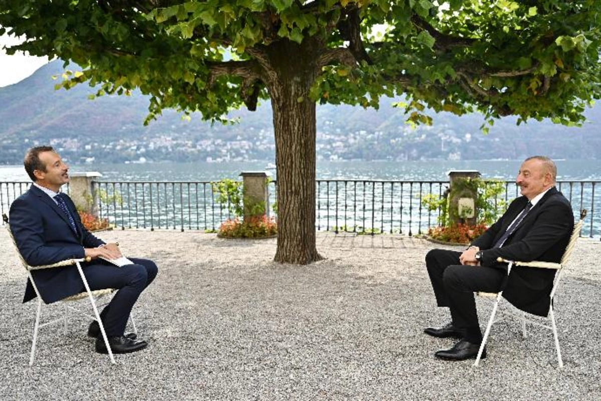 Prezident İlham Əliyev Çernobbio şəhərində İtaliyanın “İl Sole 24 Ore” qəzetinə müsahibə verib —TAM MƏTN