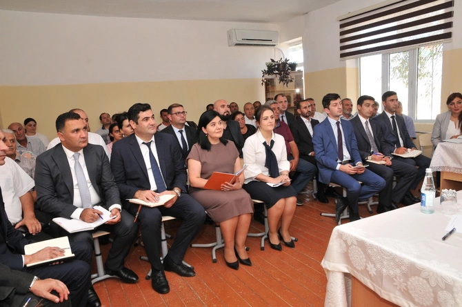 Abşeronda vətəndaş qəbulları keçirildi — FOTOLAR