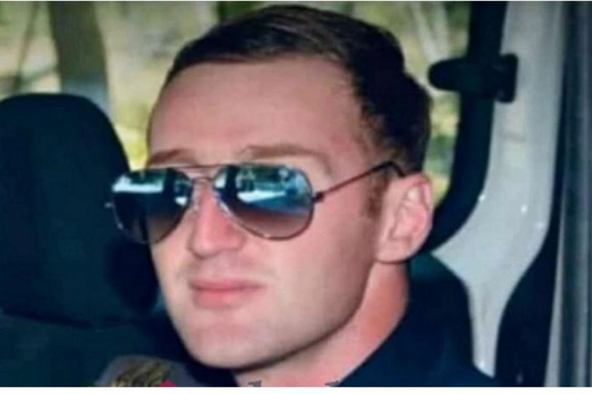 Həlak olan polisin FOTOLARI