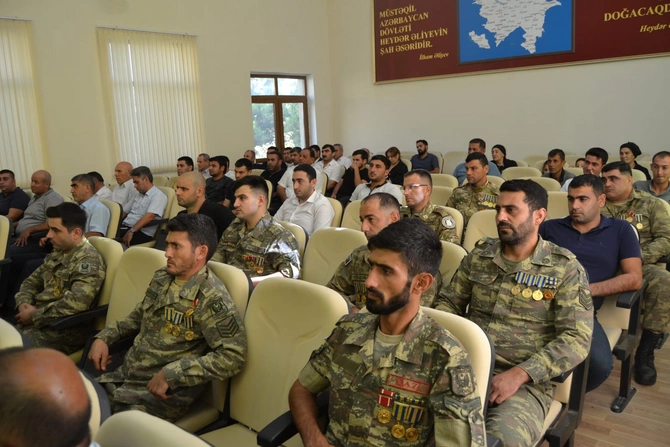 Füzuli sahibkarları şəhid ailələri və qaziləri işlə təmin etdi — FOTOLAR