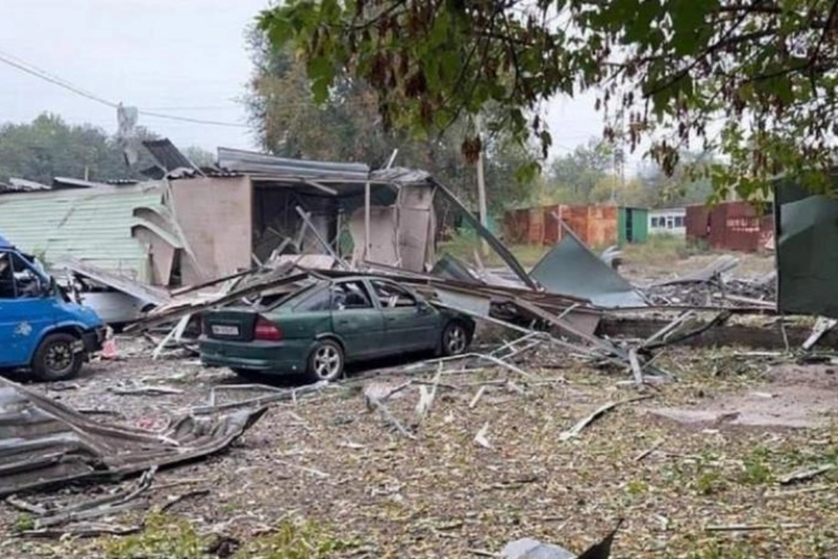 Ukraynada maşın karvanını bombalanması 25 nəfərin həyatına son qoydu